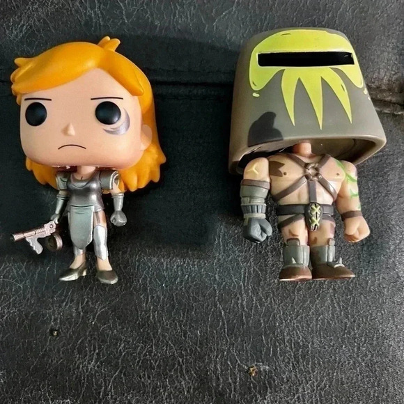 Funky pop Rick and Morty warrior summer and Hemorrage vinyl figures  no boxes - Picture 1 of 2